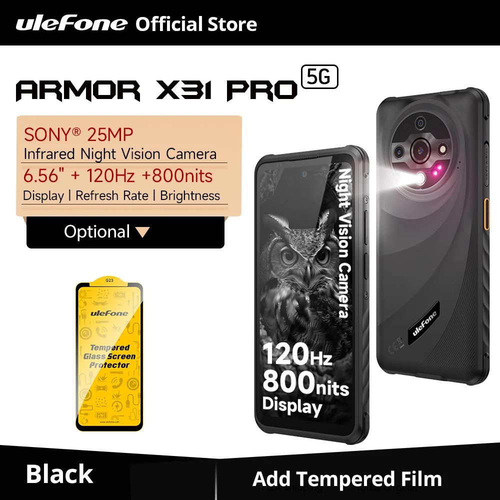 Ulefone Armor X31 Pro 5G Teléfono robusto Android 14