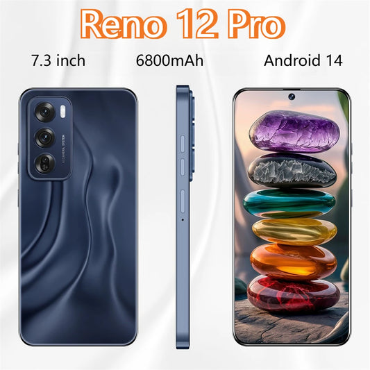 Nuevos teléfonos móviles originales Reno 12 Pro 5G, versión global barata