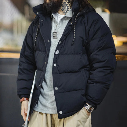 Chaqueta de invierno para hombre Maden con acolchado ancho