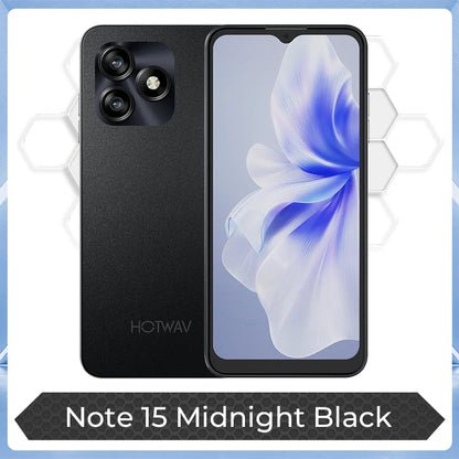 Teléfono inteligente HOTWAV Note 15 con pantalla HD+ de 6,6 pulgadas