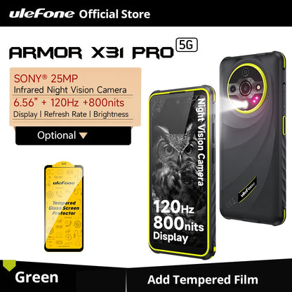Ulefone Armor X31 Pro 5G Teléfono robusto Android 14