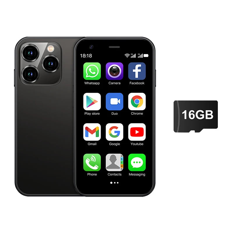 SERVO 15SE Mini Smartphone 3G WCDMA Sistema Android Punto de acceso WiFi