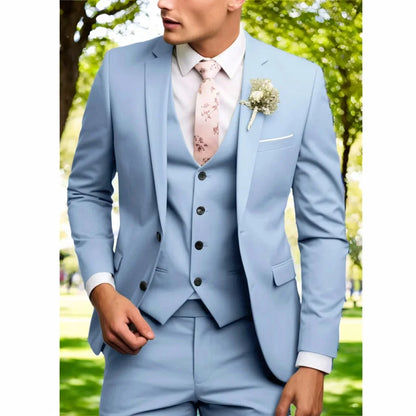 Trajes de hombre de corte entallado, corte regular, elegante