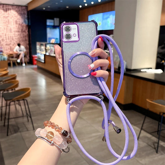 Funda magnética transparente con revestimiento para Realme 14, 14ProPlus