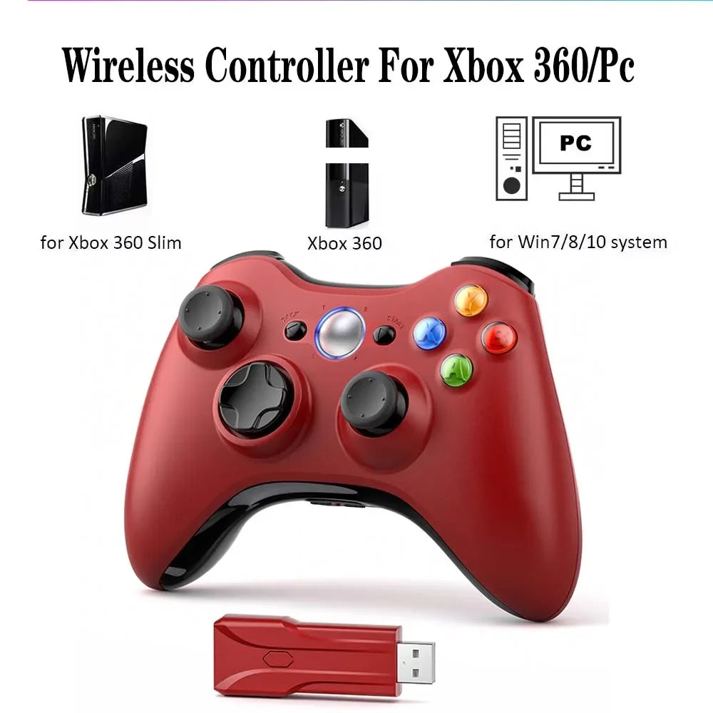 Controlador inalámbrico Xbox 360 para Xbox 360/Slim/Elite