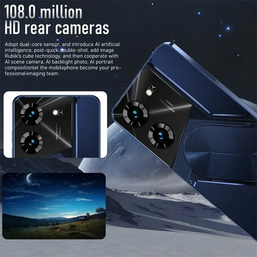 Teléfono celular Pova 5 Pro 2025, versión global, Android 13, 6800