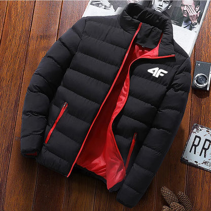Chaqueta informal para hombre, cortavientos impermeable