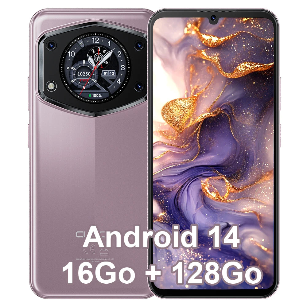 Smartphone Cubot A30 4G 16 GB (6 GB + 10 GB) 128 GB 90 Hz