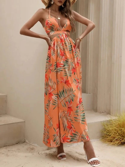 Vestido de fiesta de verano 2024 para mujer, elegante, estampado