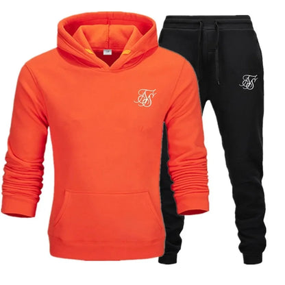 Conjunto deportivo de 2 piezas para hombre, chándal ajustado