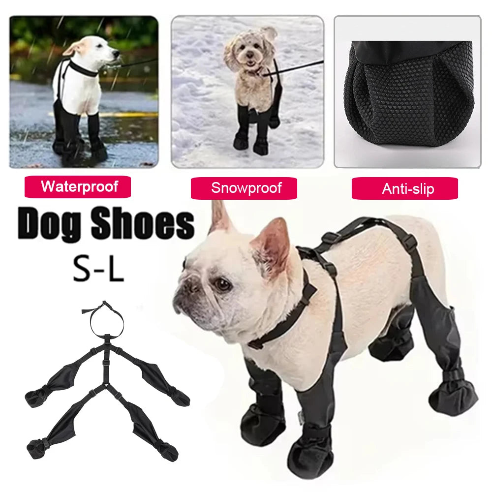 Botas impermeables para perros, accesorio para calzado de exterior