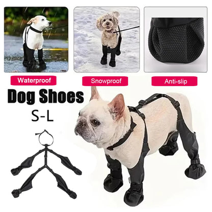 Botas impermeables para perros, accesorio para calzado de exterior