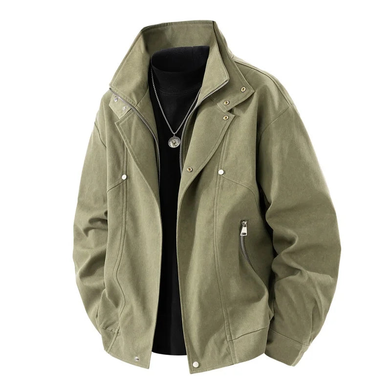 Chaqueta de piloto de calle de dos piezas para hombre