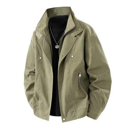 Chaqueta de piloto de calle de dos piezas para hombre