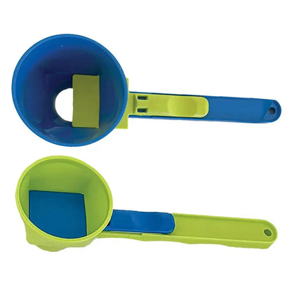 Embudo para cuchara medidora de café, reutilizable, para cafeteras K-cup