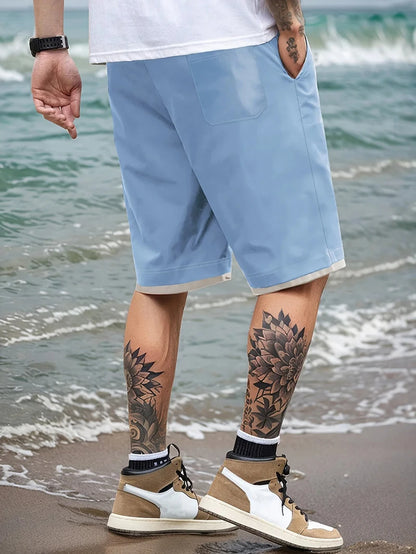 Pantalones deportivos casuales holgados de verano para hombre