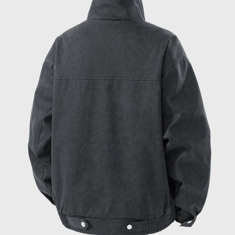 Chaqueta de piloto de calle de dos piezas para hombre