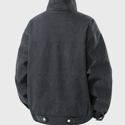 Chaqueta de piloto de calle de dos piezas para hombre