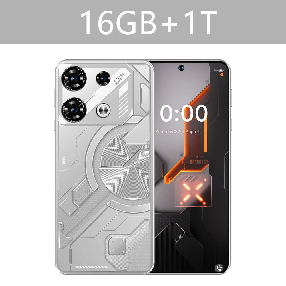 Teléfono celular Pova 5 Pro 2025, versión global, Android 13, 6800