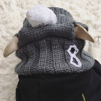 Gorro de invierno para mascotas, gorro navideño para perros