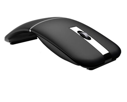 Ratón inalámbrico Bluetooth de modo dual, recargable, ultrafino